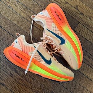 Nike ZoomX Running Shoes - Orange and Yellow